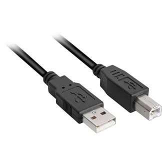 USB 2.0 Kabel, USB-A Stecker > USB-B Stecker USB 2.0 Kabel, USB-A Stecker > USB-B Stecker