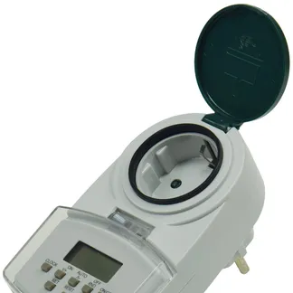 digitale Wochen-Zeitschaltuhr „DAZ-7“ IP44, max. 2000W / 8,7A digitale Wochen-Zeitschaltuhr „DAZ-7“ IP44, max. 2000W / 8,7A