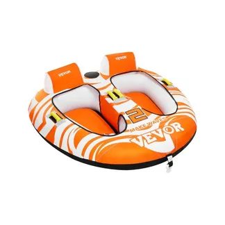 VEVOR Fun Tube Set zum Bootfahren, Aufblasbare Schleppboote für 1–2 Personen, 154 kg Wassersport-Schleppschlauch zum Ziehen von Booten – mit Haltegriffen, 840D Vollnylon-Überzug, Sicherheitsventil VEVOR Fun Tube Set zum Bootfahren, Aufblasbare Schleppboote für 1–2 Personen, 154 kg Wassersport-Schleppschlauch zum Ziehen von Booten – mit Haltegriffen, 840D Vollnylon-Überzug, Sicherheitsventil