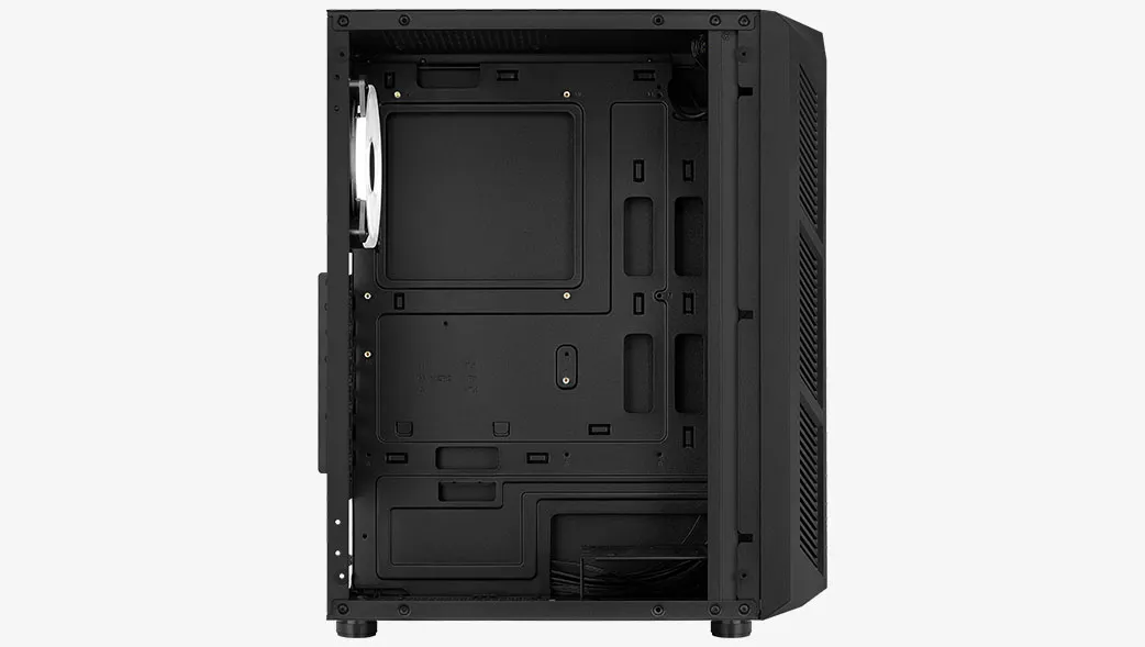 Aerocool Prime-G-BK-v2 Midi Tower Schwarz – Bild 6