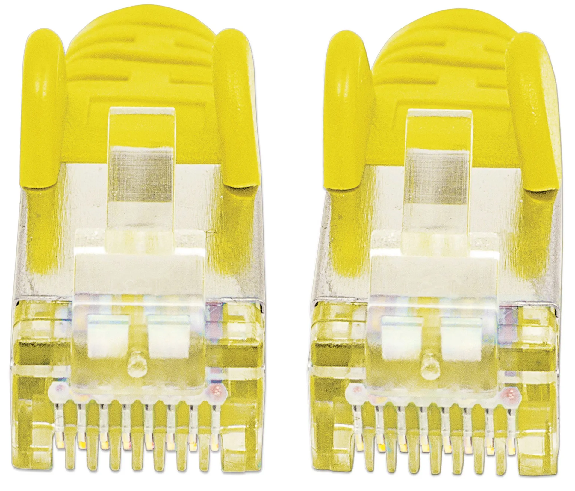 Intellinet Premium Netzwerkkabel, Cat6a, S/FTP, 100% Kupfer, Cat6a-zertifiziert, LS0H, RJ45-Stecker/RJ45-Stecker, 5,0 m, gelb – Bild 3