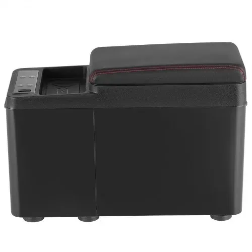 VEVOR Autokühlschrank, 12-Volt-Kühlschrank für die Armlehne des Autos, tragbarer 8-Liter-Gefrierschrank mit einer Zone, einstellbarer Temperaturbereich von -20 °C bis 20 °C, 12/24 V Gleichstrom und 100–240 V Wechselstrom, Kompressorkühler für den Außenbereich, Camping – Bild 9