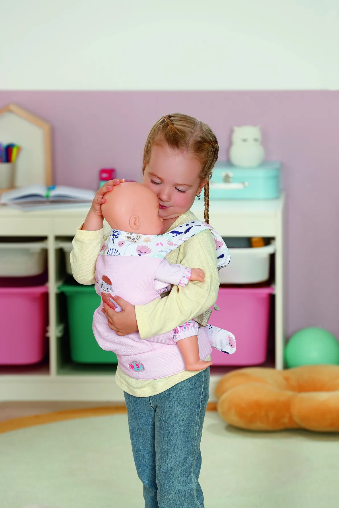 BABY born Baby Carrier Flower Puppentrage – Bild 4