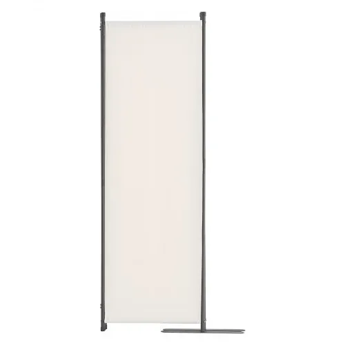 VEVOR Raumteiler Trennwand 4-teiliger Paravent Stellwand, faltbarer Sichtschutz für Büro Schlafzimmer Esszimmer Arbeitszimmer Balkon, Raumtrenner freistehend ( 228 x 45 x 172,5 cm), weiß – Bild 10