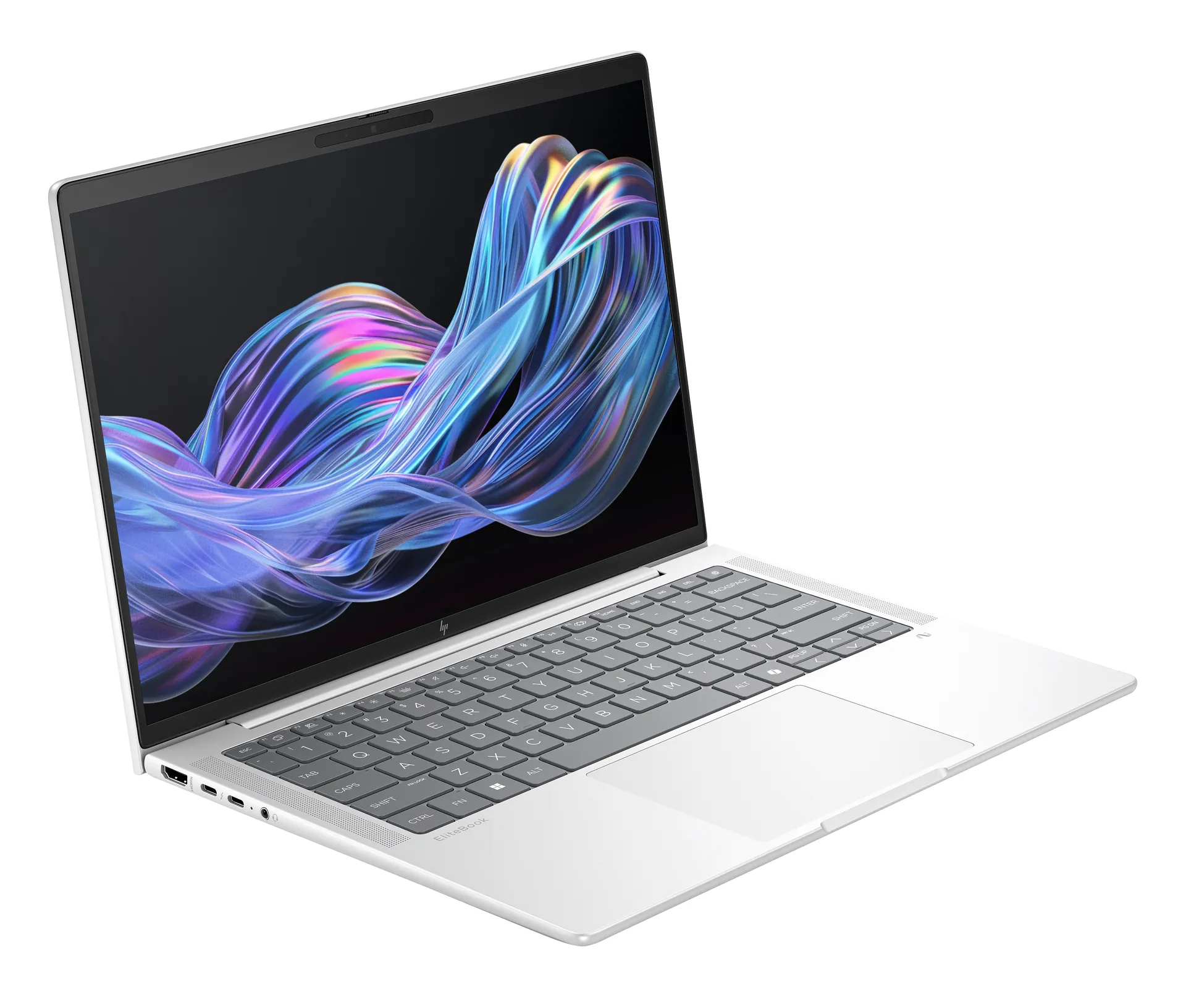 HP EliteBook X G1i Next Gen AI PC Wolf Pro Security Edition Copilot+ PC Intel Core Ultra 7 258V Laptop 35,6 cm (14") WUXGA 32 GB LPDDR5x-SDRAM 1 TB SSD Wi-Fi 7 (802.11be) Windows 11 Pro Silber – Bild 2