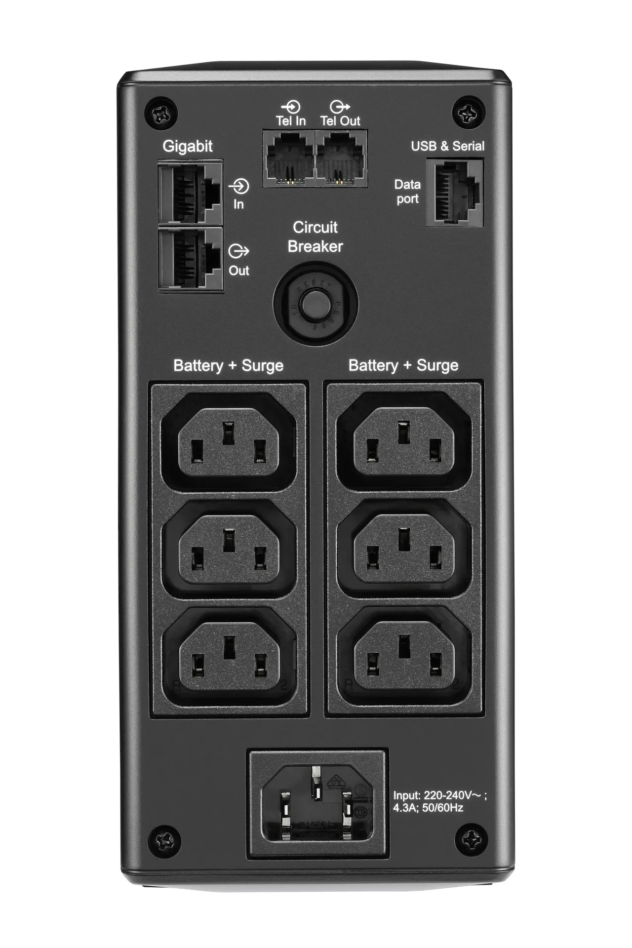 APC Back-UPS PRO BR900MI USV - 6x C13-Ausgang, USB, 900VA – Bild 2