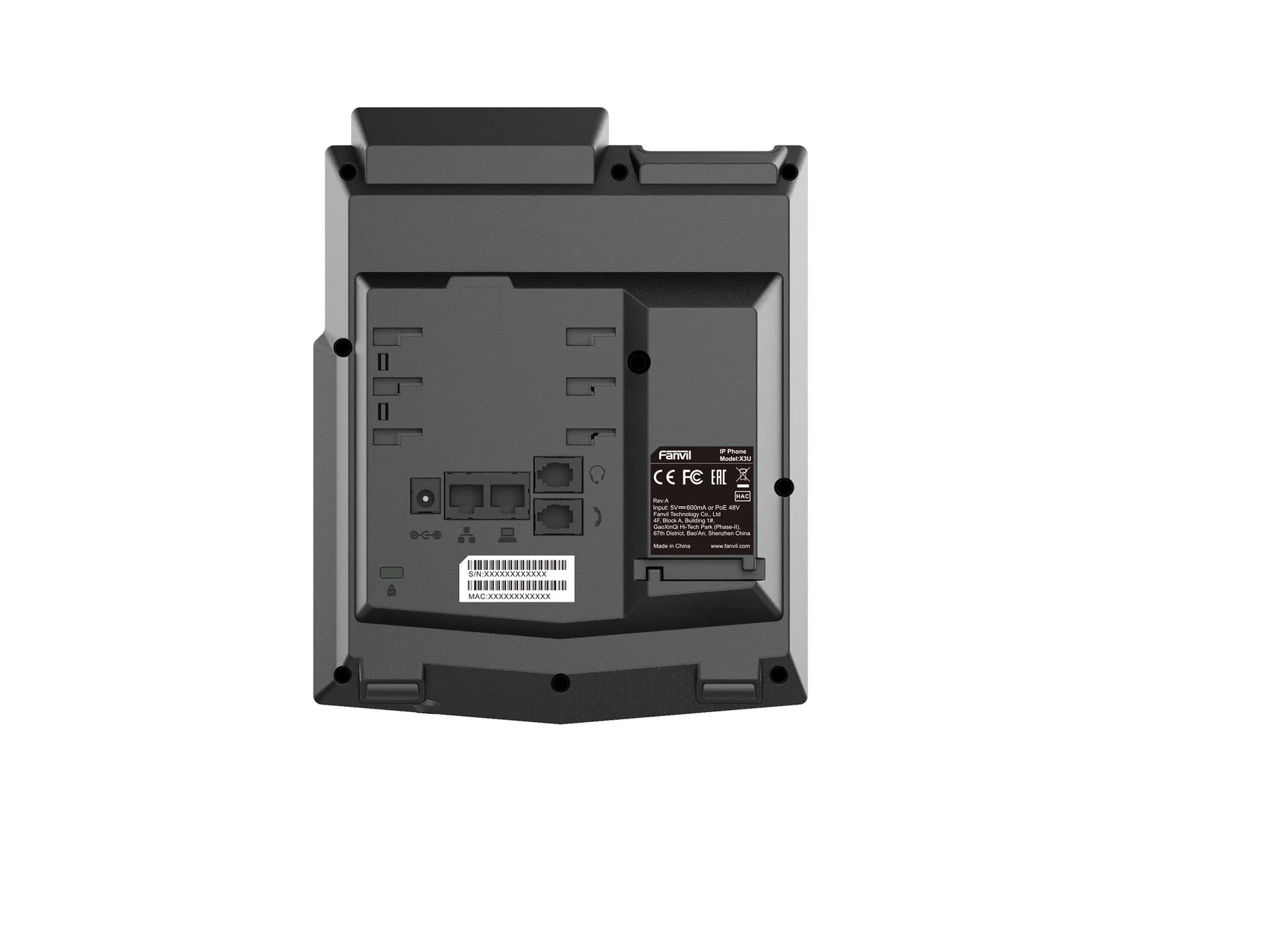 Fanvil X3U, Mid-range Business phone PoE / SIP / POE / Gigabit / USB-Port – Bild 4