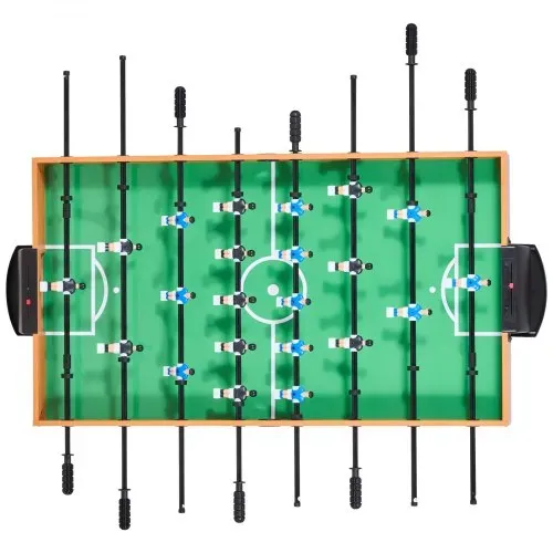 VEVOR klappbarer Tischfußballtisch in Standardgröße (1065 x 605 x 810 mm), faltbarer Indoor-Kickertisch für Zuhause, Familie und Spielzimmer, Set inkl. 2 Bällen leicht zu lagern Spieltisch – Bild 8