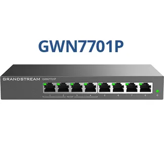 Grandstream GWN7701P, 8 Port Switch, 4 Port PoE+ Grandstream GWN7701P, 8 Port Switch, 4 Port PoE+