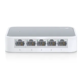 TP-Link – TL-SF1005P – 5-Port 10/100 Mbps Desktop Switch with 4-Port TP-Link – TL-SF1005P – 5-Port 10/100 Mbps Desktop Switch with 4-Port