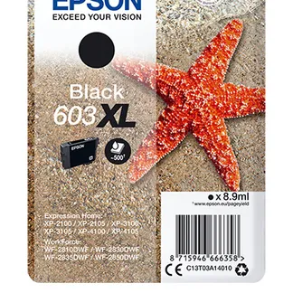 Epson Singlepack Black 603XL Ink Epson Singlepack Black 603XL Ink