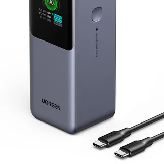 Ugreen 20000mAh 130W Fast Charging Powerbank Lithium Grau Ugreen 20000mAh 130W Fast Charging Powerbank Lithium Grau