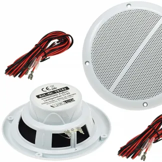 wasserfeste Außen-Lautsprecher „CT-65″ 8 Ohm, 6,5“, 100W, 80Hz-20KHz, PAAR wasserfeste Außen-Lautsprecher „CT-65″ 8 Ohm, 6,5“, 100W, 80Hz-20KHz, PAAR