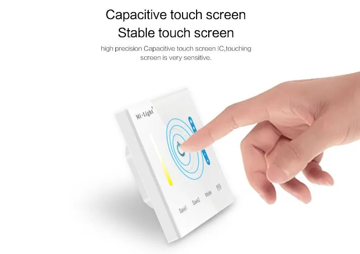 MiBoxer P2 LED Fernbedienung Smart Panel Controller(color temperature) – Bild 5