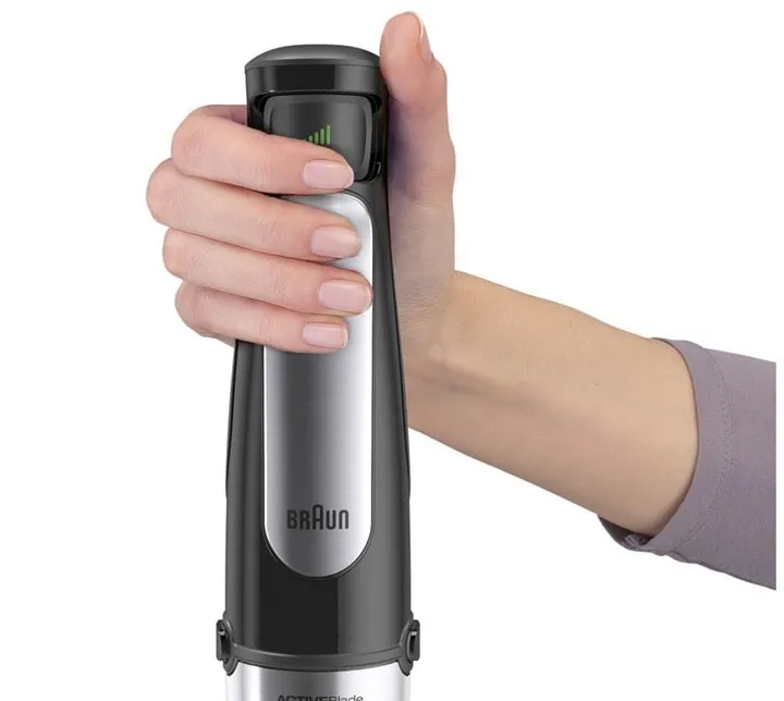 Braun MultiQuick 7 MQ 7045X 1,25 l Pürierstab 1000 W Schwarz, Edelstahl – Bild 3