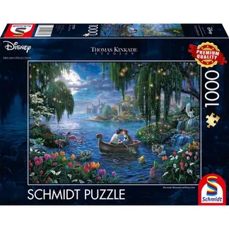 Thomas Kinkade Studios: The Little Mermaid and Prince Eric, Puzzle Thomas Kinkade Studios: The Little Mermaid and Prince Eric, Puzzle