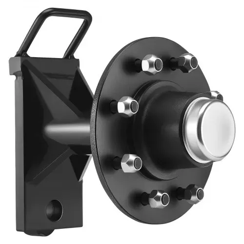 VEVOR Versandcontainer-Räder, 8-Loch-Rad-Set, robuste Versandcontainer-Achse mit Ratschen-Zurrgurt, bewegt sich 6 m bis 12 m, sicherer Transport für Dock, Lager, Baustelle, Schwarz – Bild 9