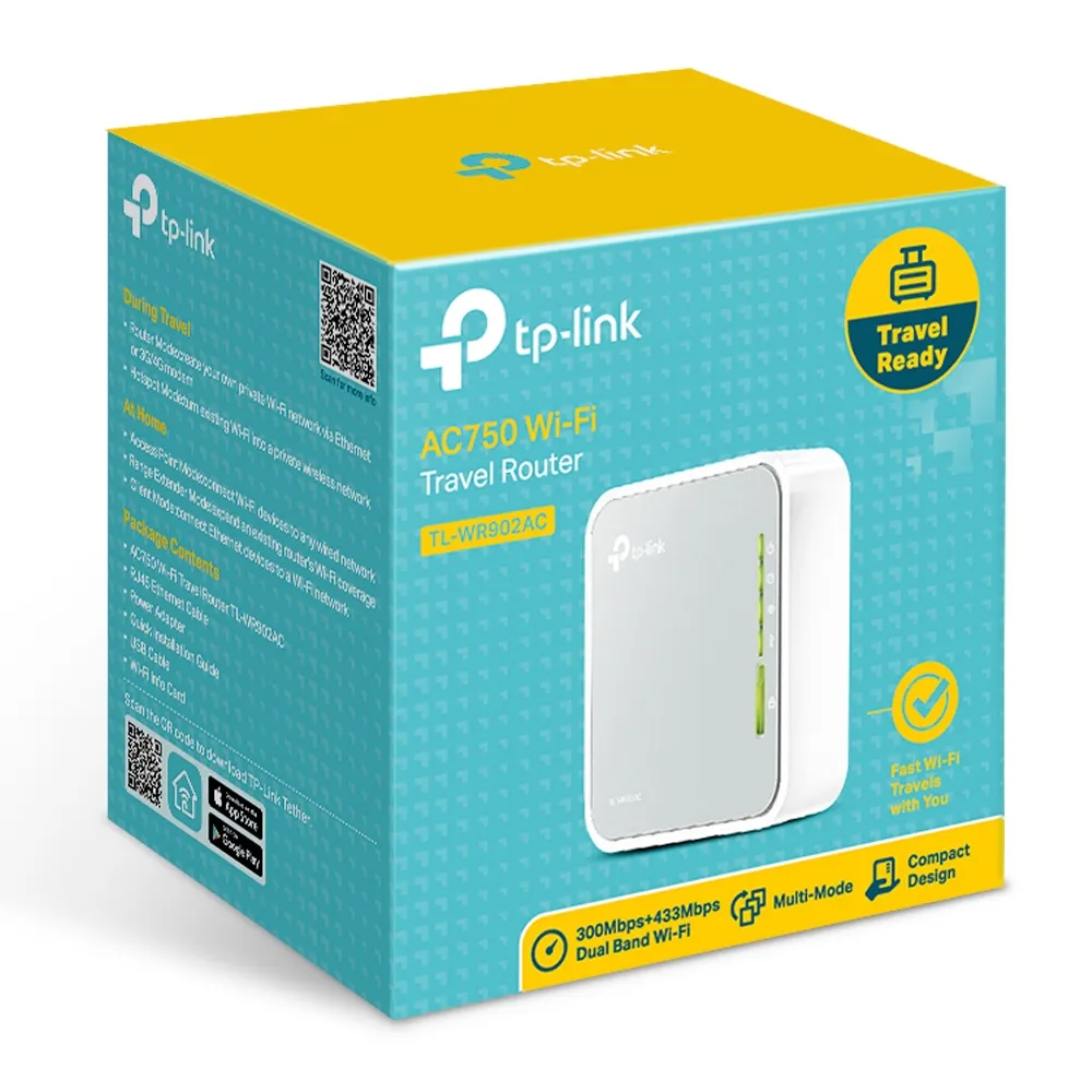 TP-Link Tragbarer AC750-WLAN-Router – Bild 4