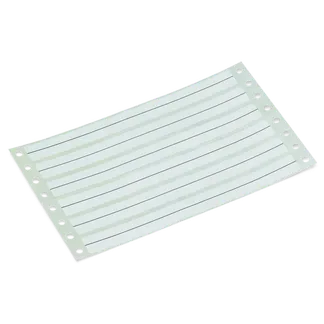 Beschriftungsstreifen WAGO, permanent, klebend, weiß Beschriftungsstreifen WAGO, permanent, klebend, weiß