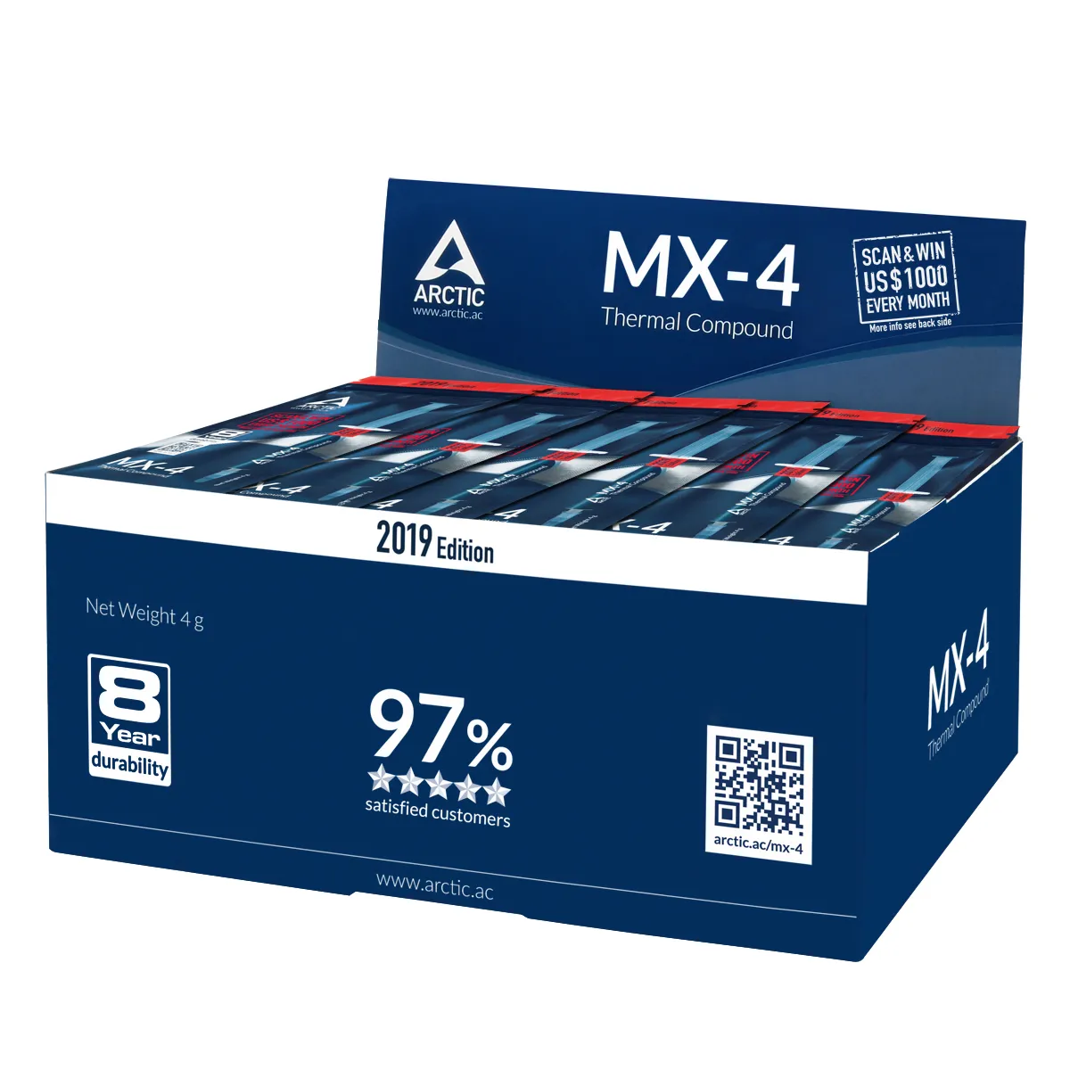 ARCTIC MX-4 (4 g) Edition 2019 – Hochleistungs-Wärmeleitpaste – Bild 4