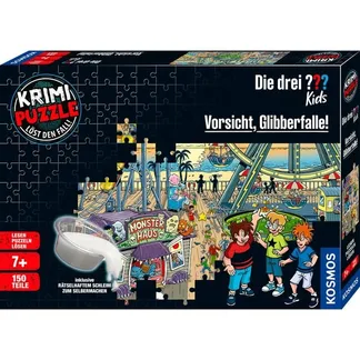 Krimi-Puzzle Die drei ??? Kids: Vorsicht Glibberfalle Krimi-Puzzle Die drei ??? Kids: Vorsicht Glibberfalle