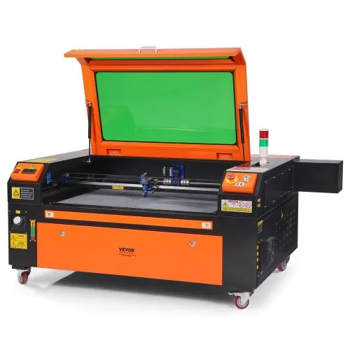 VEVOR 100W CO2-Lasergravierer, 600x900mm, 500mm/s Laserschneidmaschine mit 2-Wege-Pass-Air-Assist, kompatibel mit LightBurn, CorelDRAW, AutoCAD, Windows, Mac OS, Linux, für Holz, Acryl, Stoff VEVOR 100W CO2-Lasergravierer, 600x900mm, 500mm/s Laserschneidmaschine mit 2-Wege-Pass-Air-Assist, kompatibel mit LightBurn, CorelDRAW, AutoCAD, Windows, Mac OS, Linux, für Holz, Acryl, Stoff