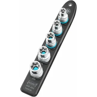 SmartRail 1/2″ Steckschlüsseleinsatz-Satz Außen-TORX, 5-teilig SmartRail 1/2″ Steckschlüsseleinsatz-Satz Außen-TORX, 5-teilig