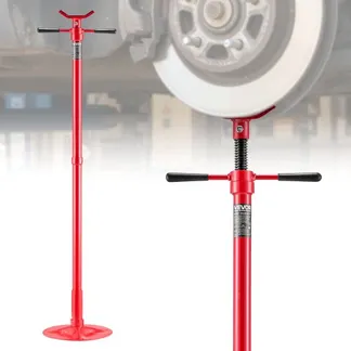 VEVOR Unterhub-Stützständer 0,5 t, Höhenverstellbarer (1372–2130 mm) Wagenheberständer mit Kugelgelagertem Drehgriff & Selbstsichernder Gewindeschraube, zur Unterstützung von Fahrzeugkomponenten VEVOR Unterhub-Stützständer 0,5 t, Höhenverstellbarer (1372–2130 mm) Wagenheberständer mit Kugelgelagertem Drehgriff & Selbstsichernder Gewindeschraube, zur Unterstützung von Fahrzeugkomponenten