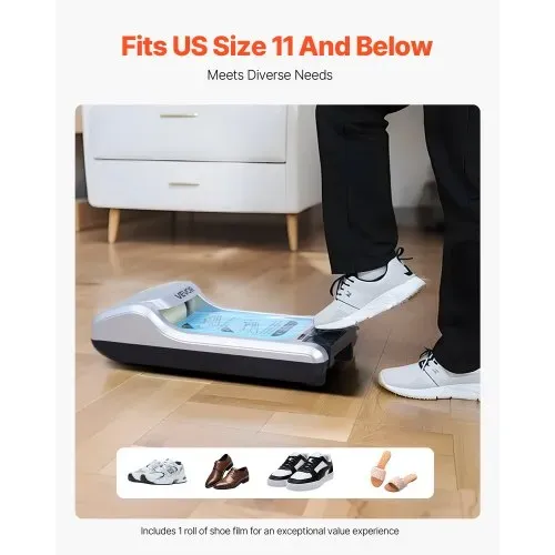 VEVOR Automatisch Schuhüberzieher Maschine Schuhüberzugspender Größe bis US 11 / EU 44 – Bild 3