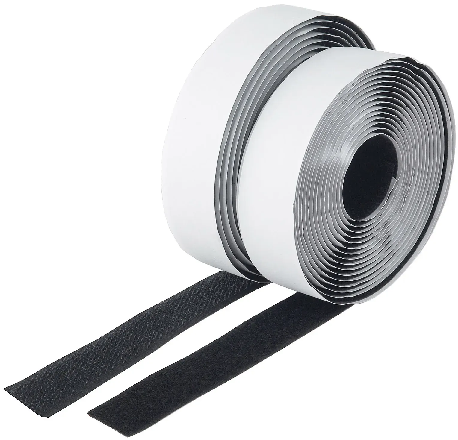 Klettband 3m auf Rolle, selbstklebend 2-lagig, 300x2cm, schwarz Klettband 3m auf Rolle, selbstklebend 2-lagig, 300x2cm, schwarz