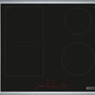 Bosch Serie 6 PVS64RHB1E Kochfeld Schwarz Arbeitsplatte 60 cm Zonen-Induktionskochfeld 4 Zone(n) Bosch Serie 6 PVS64RHB1E Kochfeld Schwarz Arbeitsplatte 60 cm Zonen-Induktionskochfeld 4 Zone(n)