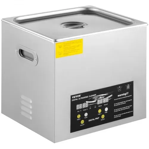 VEVOR 10 L verbesserter Ultraschallreiniger (400 W Heizung, 240 W Ultraschall) Professioneller digitaler Labor-Ultraschallreiniger mit Heizungstimer für die Reinigung von Teilen und Instrumenten – Bild 8