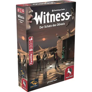 Deep Print Games: Witness – Der Schatz des Othesis, Rätselspiel Deep Print Games: Witness – Der Schatz des Othesis, Rätselspiel