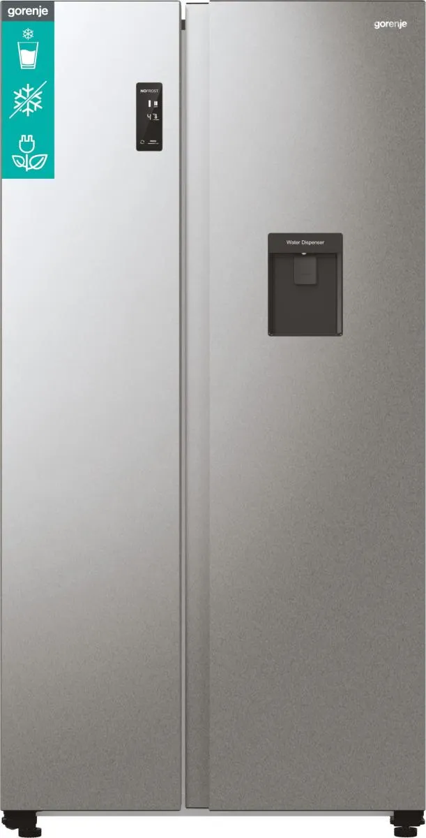 Gorenje Side by Side NRR9185EAXLWD BK065B Gorenje Side by Side NRR9185EAXLWD BK065B