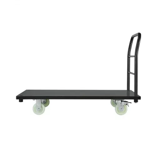 VEVOR Plattformwagen Klappbar 907 kg, Transportwagen mit Schwenkrädern & Griff, Lagerwagen, für Gepäcktransporte, 1220x610x815 mm Rollwagen, Industriewagen für Lager, Werkstatt, Fabrik – Bild 9