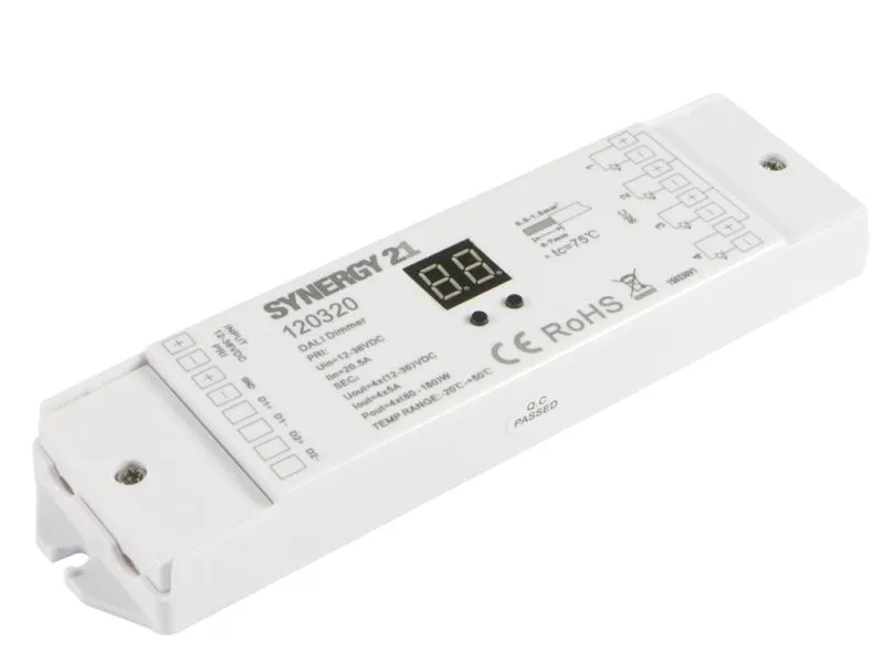 Synergy 21 LED Serie EOS 07 DALI Controller dimmer 1/4 Synergy 21 LED Serie EOS 07 DALI Controller dimmer 1/4