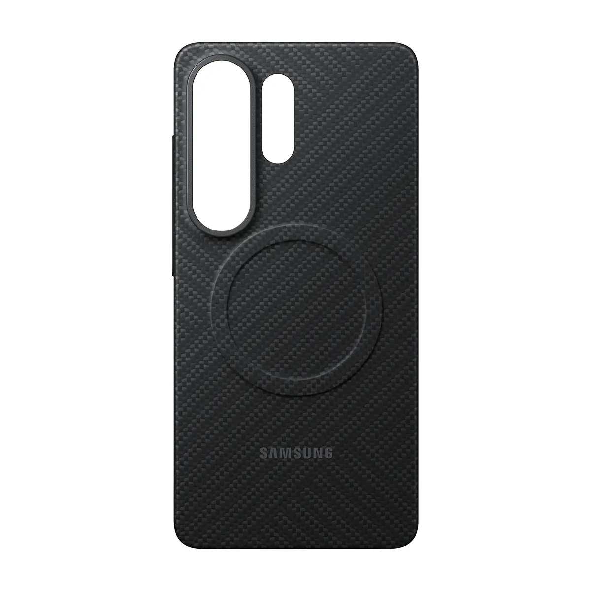 Samsung M3 Carbon Magnet Black Handy-Schutzhülle 17,5 cm (6.9") Mantelhülle Schwarz – Bild 2