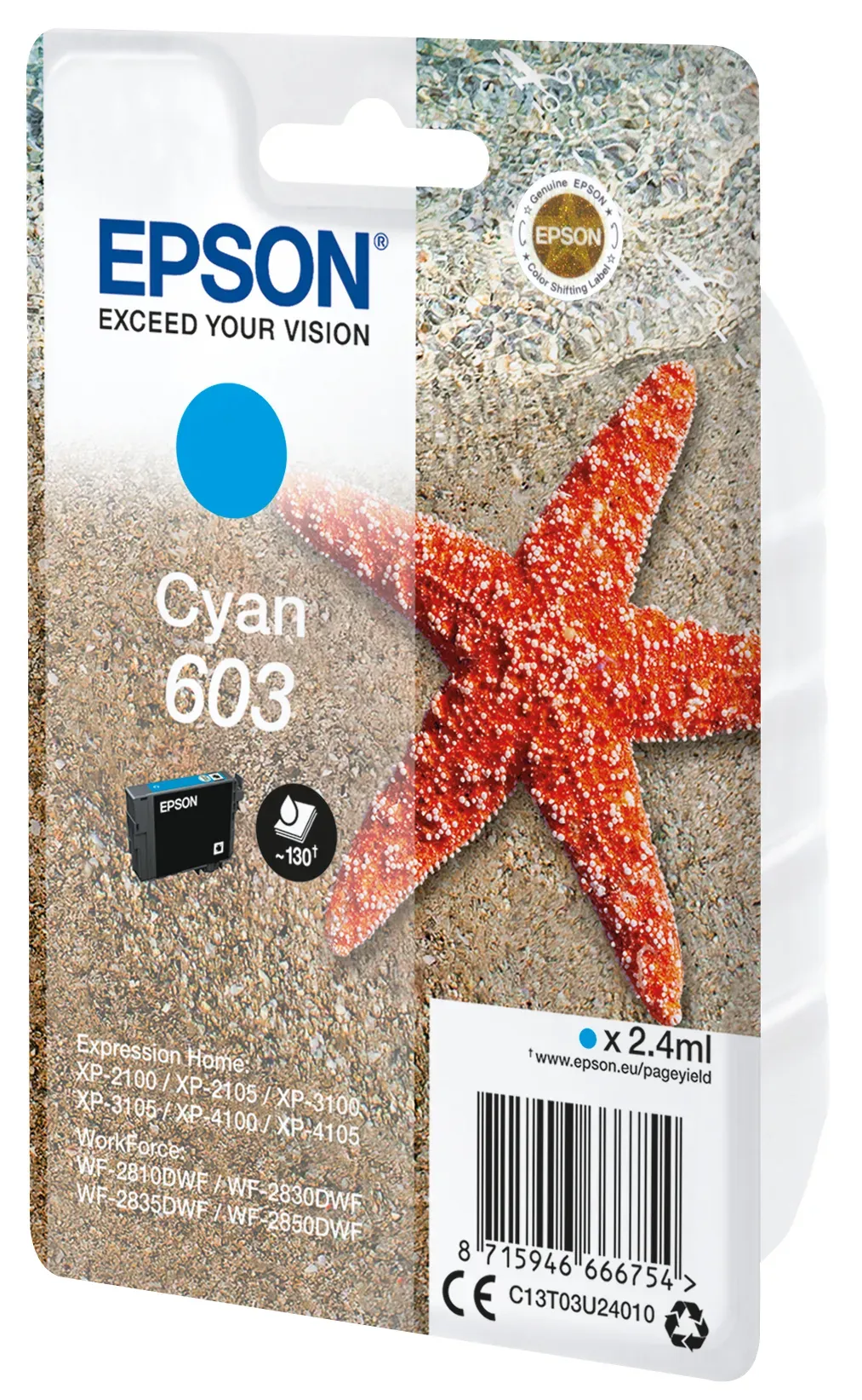 Epson Singlepack Cyan 603 Ink – Bild 2