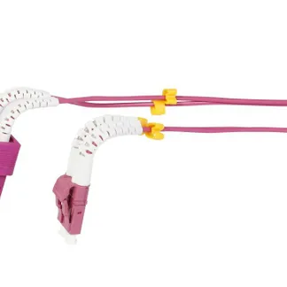 LWL-2-Faser-Patchk. 10mtr.LC-SC, 50/125um,OM4, AD=2mm, flexible Knickschutztülle, Synergy 21 LWL-2-Faser-Patchk. 10mtr.LC-SC, 50/125um,OM4, AD=2mm, flexible Knickschutztülle, Synergy 21