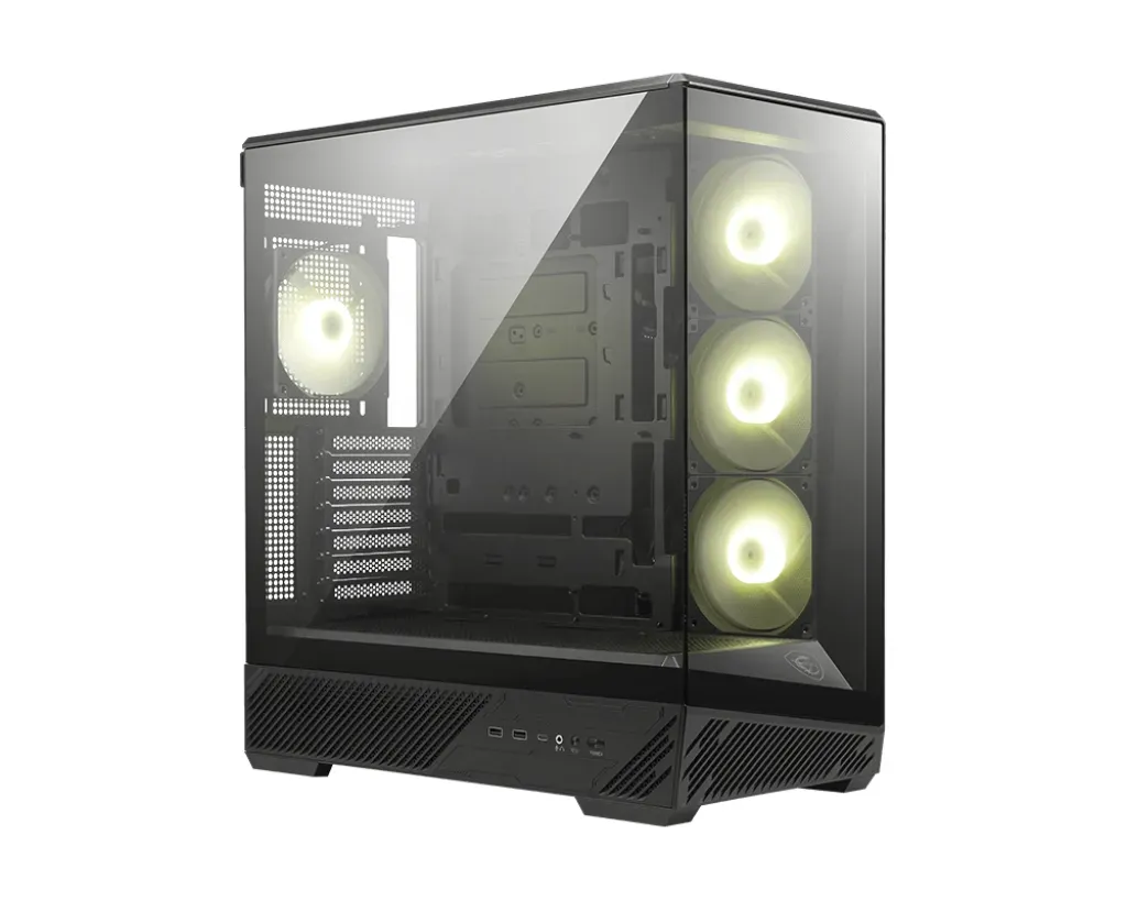 MSI MAG PANO 130R PZ Computer-Gehäuse Midi Tower Schwarz – Bild 3