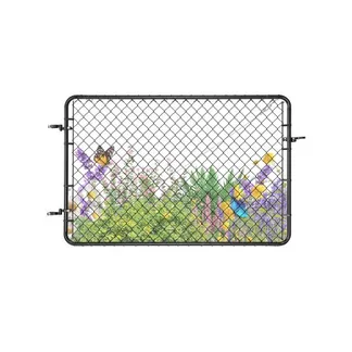 VEVOR Gartentür, 183×122 cm, Gartentor, passend für Gartenzauntoröffnungen von 0,67–1,83 m (B) x 1,83 m (H), Zauntor mit Kunststoffbeschichtung, für Bauernhof, Pfosten nicht im Lieferumfang enthalten VEVOR Gartentür, 183×122 cm, Gartentor, passend für Gartenzauntoröffnungen von 0,67–1,83 m (B) x 1,83 m (H), Zauntor mit Kunststoffbeschichtung, für Bauernhof, Pfosten nicht im Lieferumfang enthalten