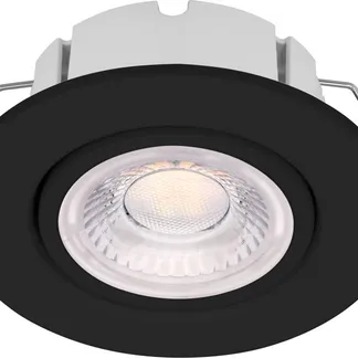 Synergy 21 LED Deckeneinbauspot Phos schwenkbar rund schwarz CCT switchable Synergy 21 LED Deckeneinbauspot Phos schwenkbar rund schwarz CCT switchable