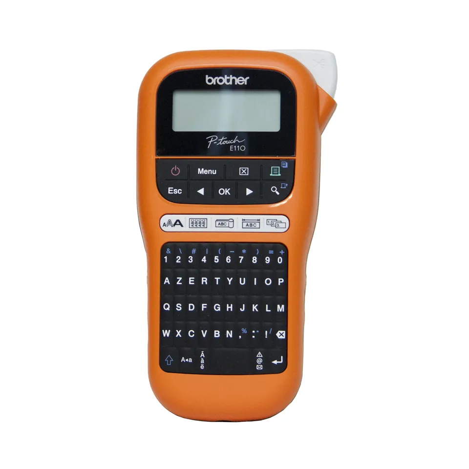 Brother PT-E110 Etikettendrucker Wärmeübertragung 180 x 180 DPI 20 mm/sek HGe/TZe QWERTY – Bild 7