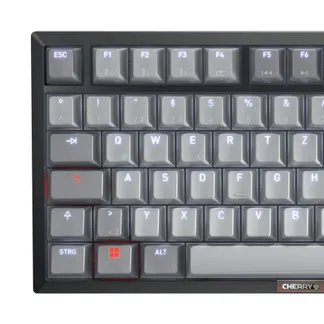 CHERRY KW 300 MX Tastatur Haus USB + Bluetooth QWERTZ Deutsch Schwarz, Kupfer, Grau CHERRY KW 300 MX Tastatur Haus USB + Bluetooth QWERTZ Deutsch Schwarz, Kupfer, Grau