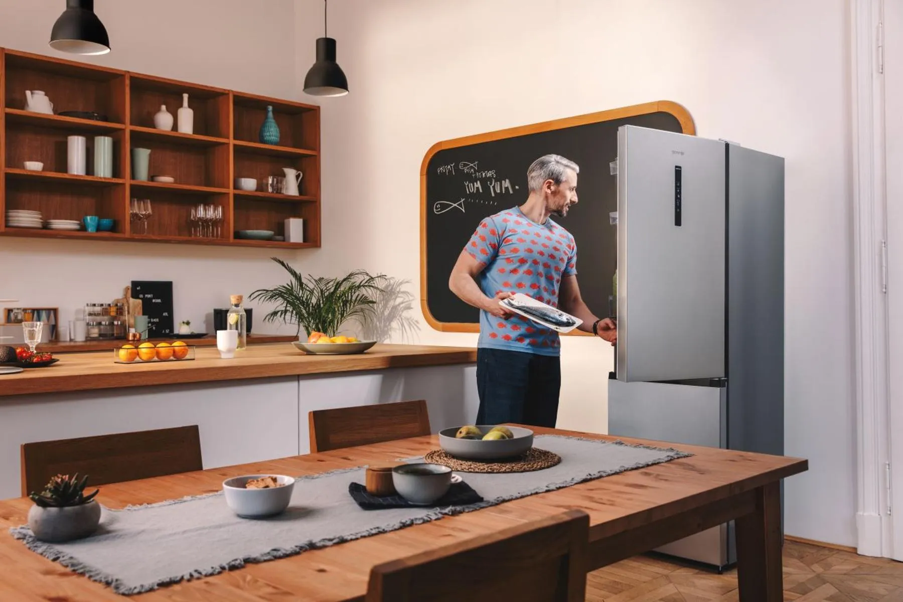 Gorenje Kühl /Gefrierschrank NRK619CAXL4 SI – Bild 7