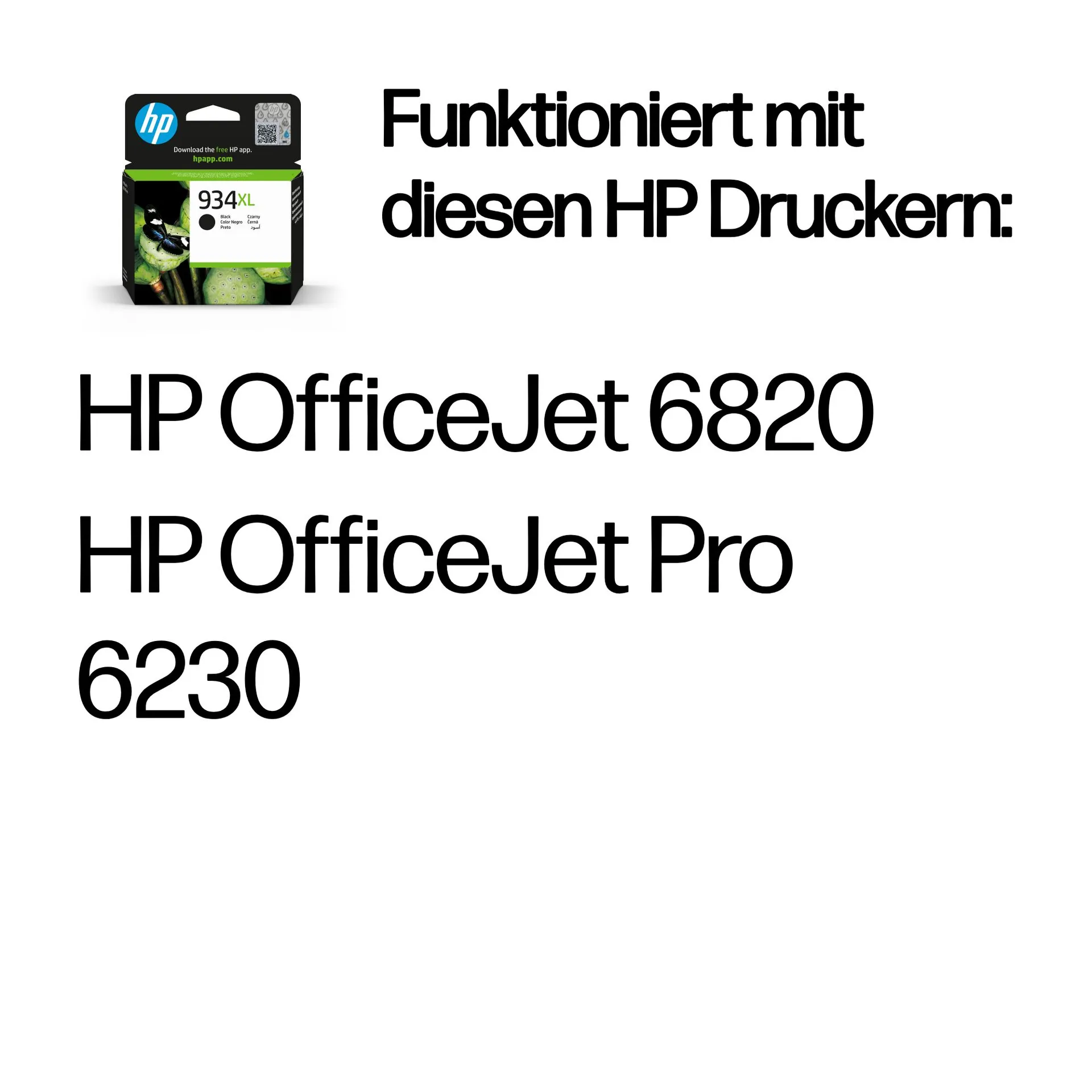 HP 934XL Schwarz Original-Druckerpatronemit hoher Reichweite – Bild 2