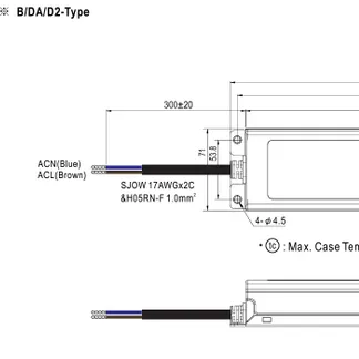 MEAN WELL Netzteil – 48V 240W IP67 DALI MEAN WELL Netzteil – 48V 240W IP67 DALI
