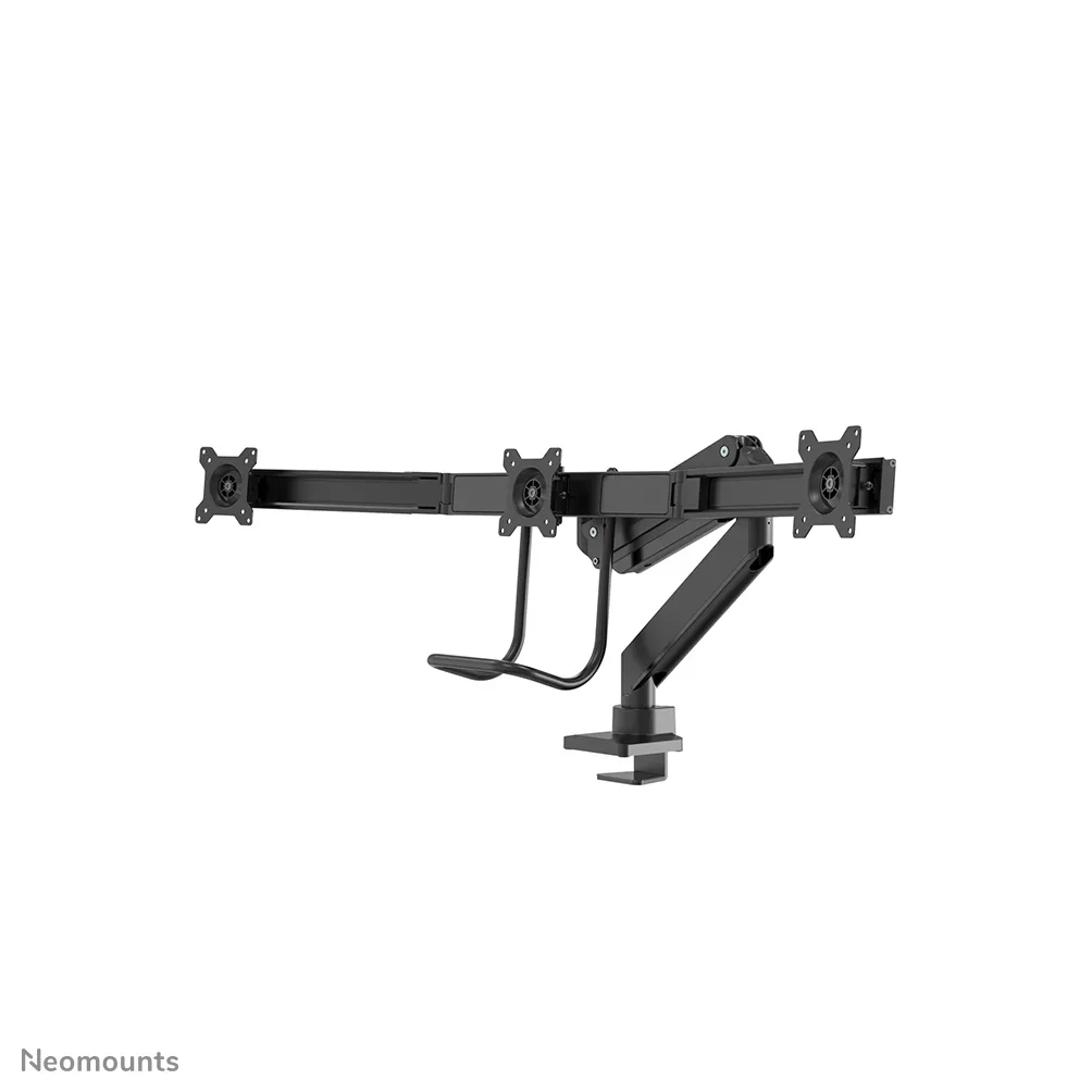 Neomounts NM-D775DX3BLACK Monitorarm 17-27" - Gasfeder - Topfix - 180°-Stopp – Bild 2