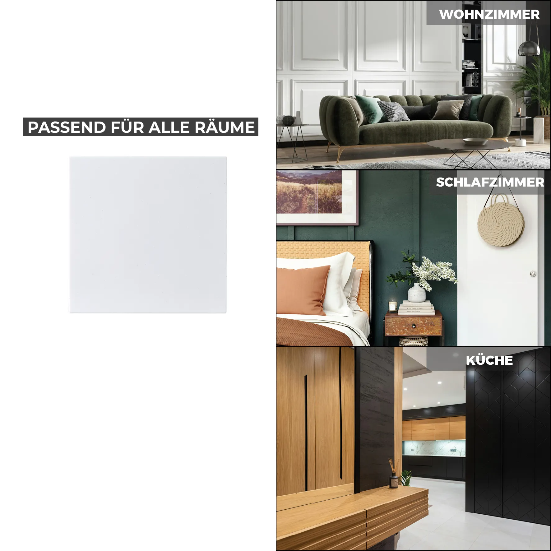 Taster McPower ''Shallow'' 250V~/10A, UP, Steckanschluss, weiß – Bild 5