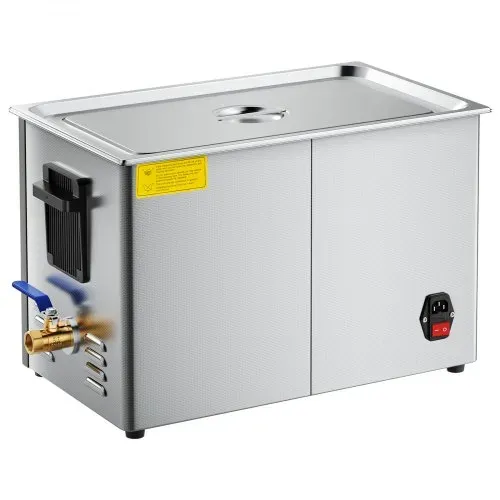 VEVOR 30 L Ultraschallreiniger, professionelle Ultraschallreinigungsmaschine mit Reinigungskorb & Digitalanzeige, 480 W Edelstahl 40 kHz Industrielle Reinigungsmaschine für Teile Vergaser Instrumente – Bild 9